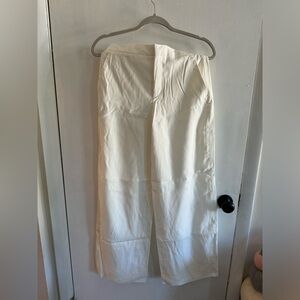 Banana Republic White Tailored Pants